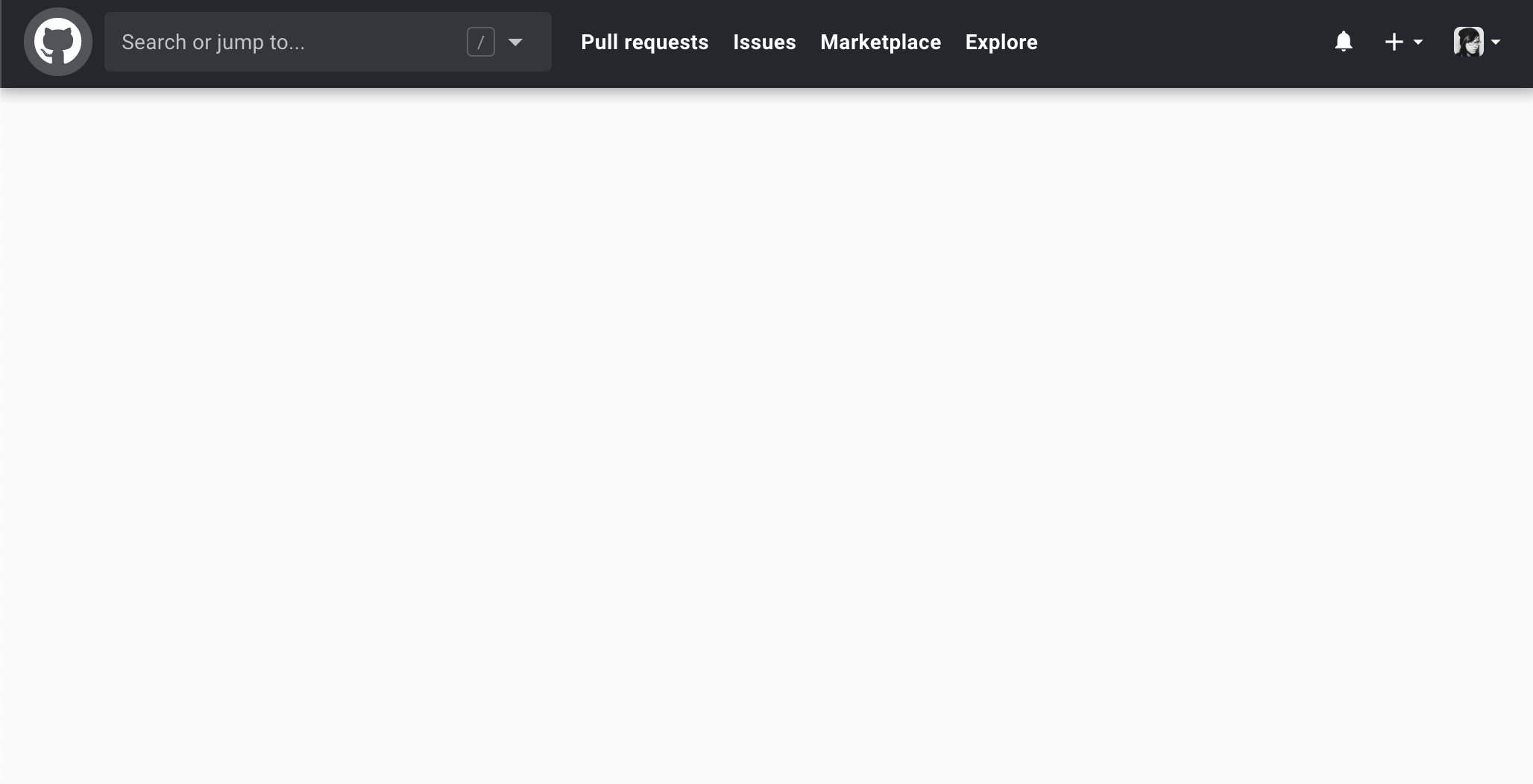 GitHub layout screenshot